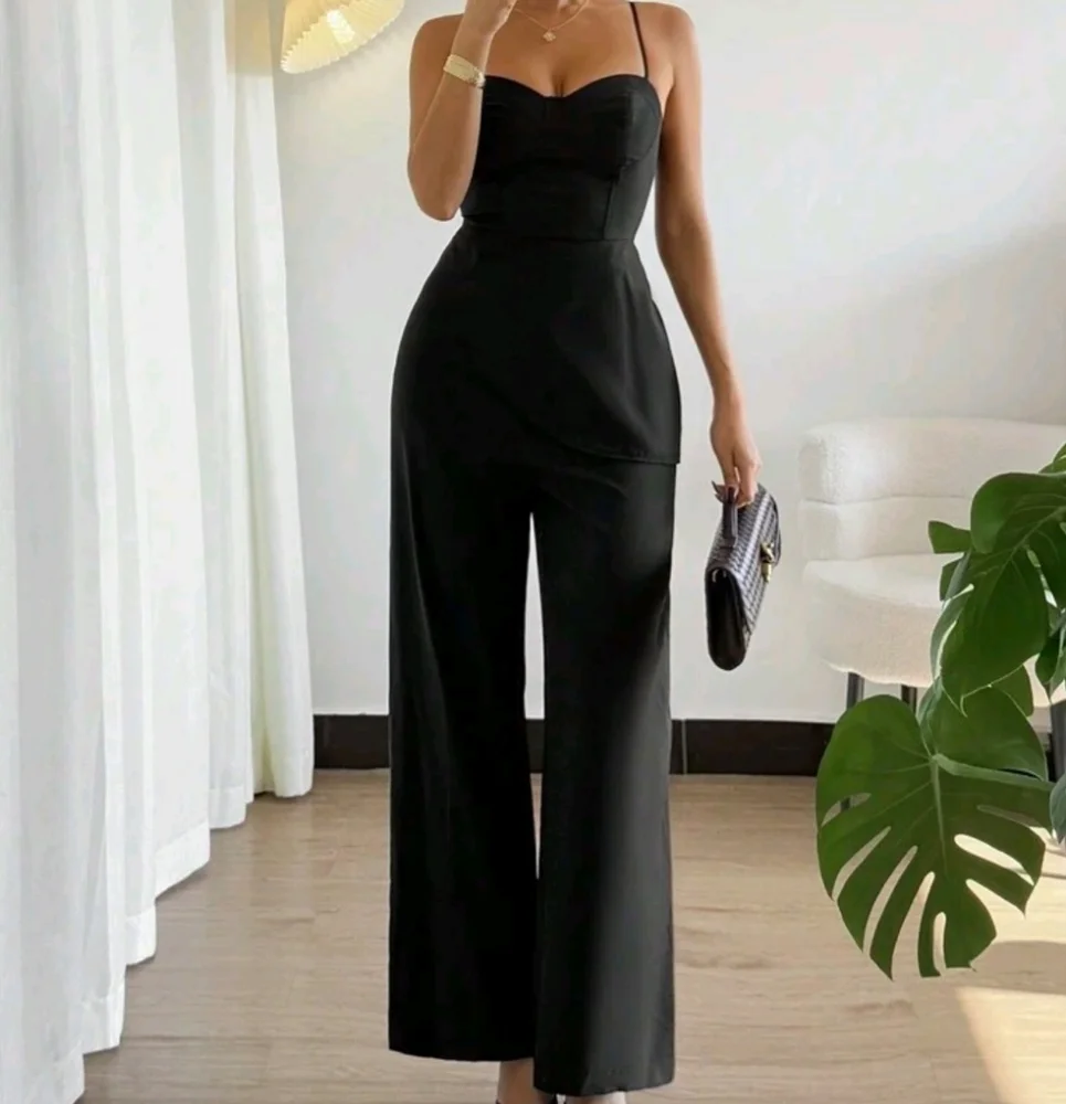 Sexy & Fashionable Daily Versatile Bra Cup Strap Waisted Wide Leg - Picture 3 of 4